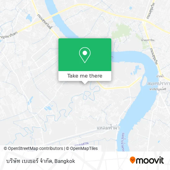 บริษัท เบเยอร์ จำกัด map