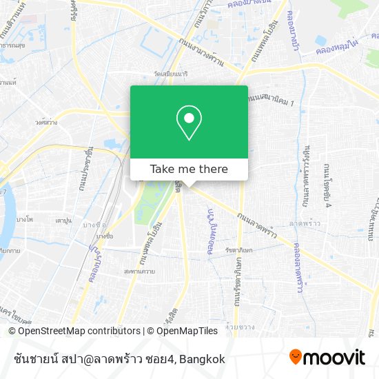 ซันชายน์ สปา@ลาดพร้าว ซอย4 map