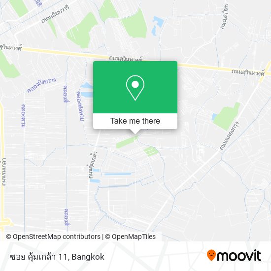 ซอย คุ้มเกล้า 11 map