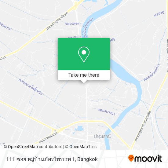 111 ซอย หมู่บ้านภัทรไพรเวท 1 map