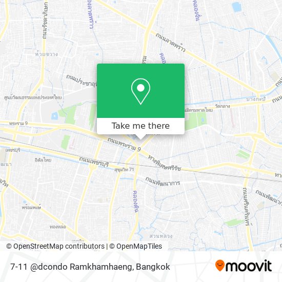 7-11 @dcondo Ramkhamhaeng map