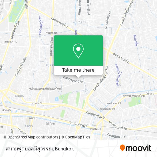 สนามฟุตบอลมีสุวรรณ map