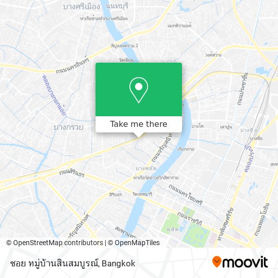 ซอย หมู่บ้านสินสมบูรณ์ map