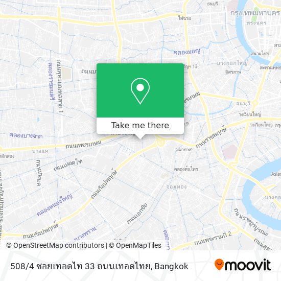 508/4 ซอยเทอดไท 33 ถนนเทอดไทย map