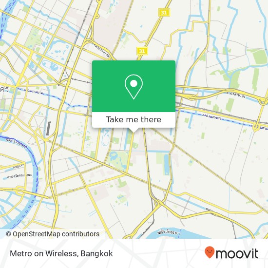 Metro on Wireless map