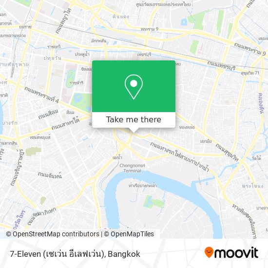 7-Eleven (เซเว่น อีเลฟเว่น) map