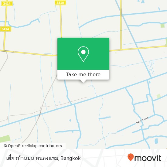 เตี๋ยวบ้านมน หนองแขม map