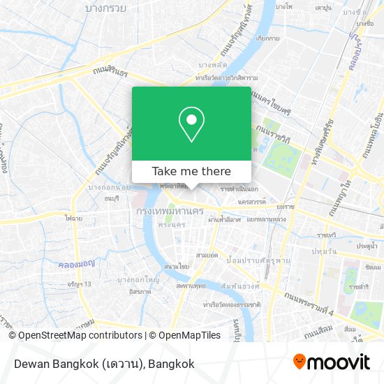 Dewan Bangkok (เดวาน) map
