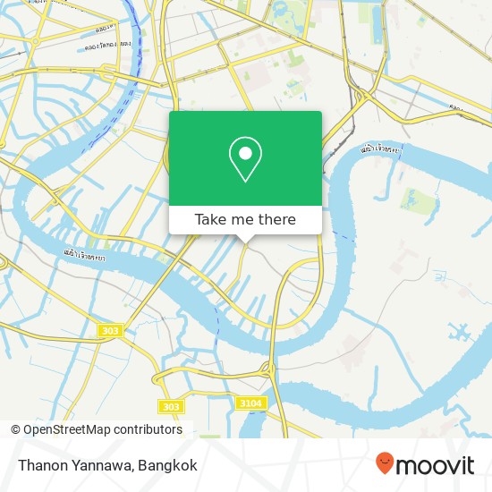 Thanon Yannawa map