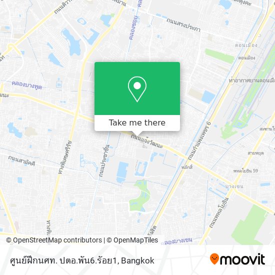 ศูนย์ฝึกนศท. ปตอ.พัน6.รัอย1 map