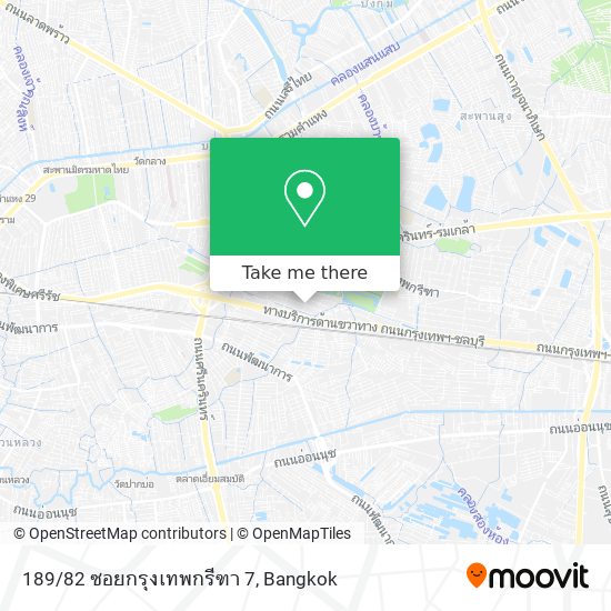 189/82 ซอยกรุงเทพกรีฑา 7 map
