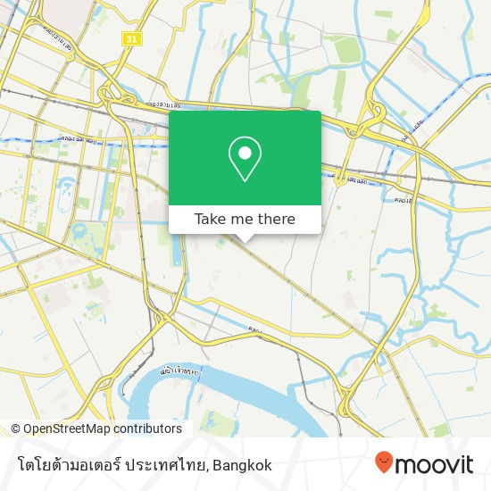 โตโยต้ามอเตอร์ ประเทศไทย map