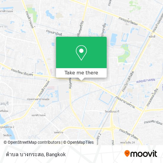 ตำบล บางกระสอ map