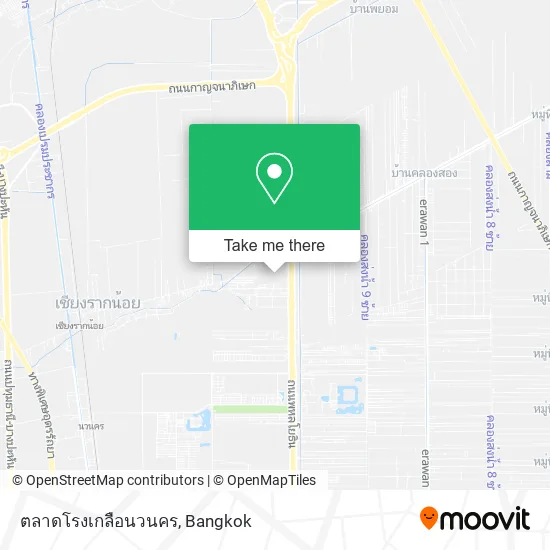 ตลาดโรงเกลือนวนคร map