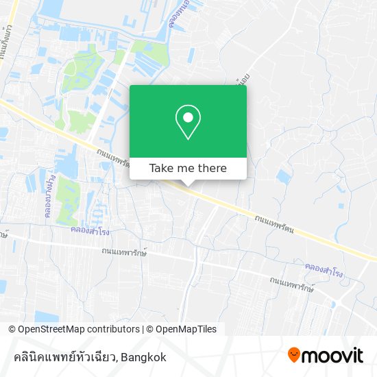 คลินิคแพทย์หัวเฉียว map