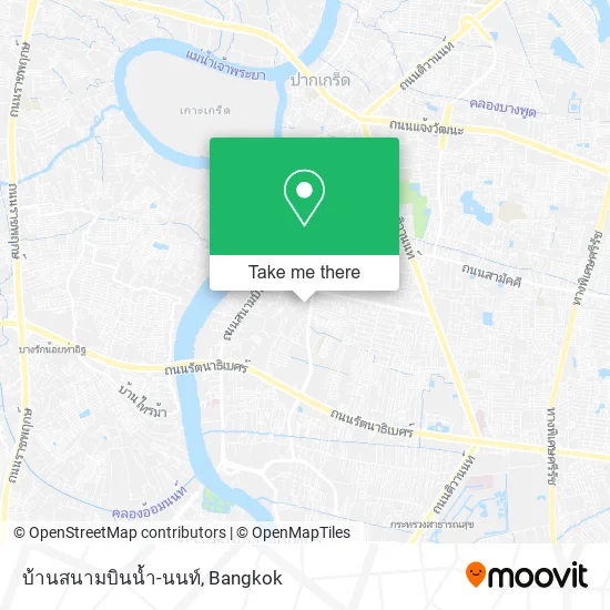 บ้านสนามบินน้ำ-นนท์ map