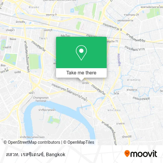 สสวท. เรสซิเดนซ์ map