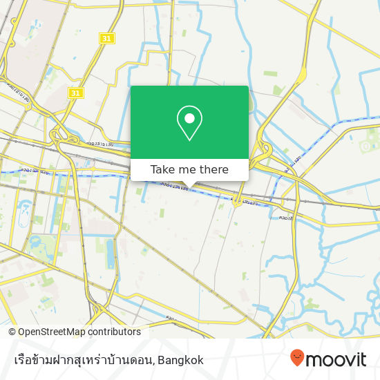 เรือข้ามฝากสุเหร่าบ้านดอน map