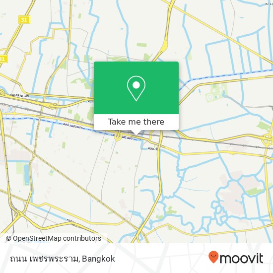 ถนน เพชรพระราม map