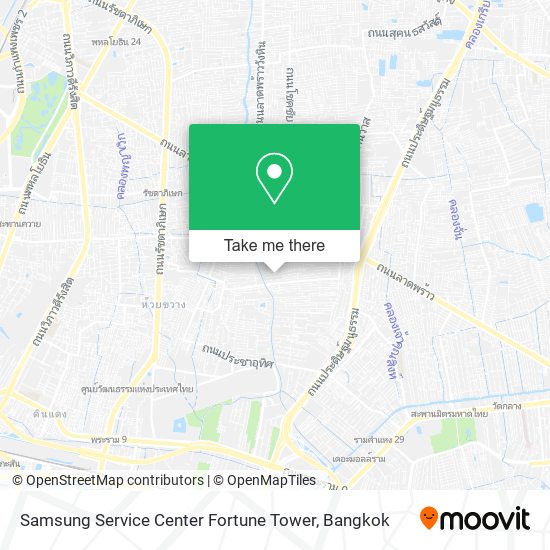 Samsung Service Center Fortune Tower map