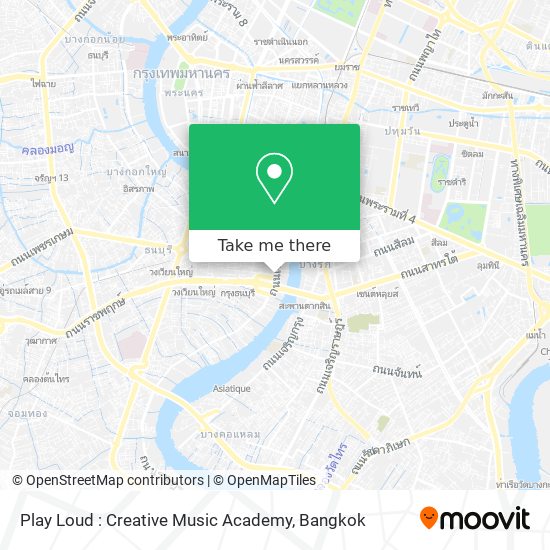 Play Loud : Creative Music Academy map