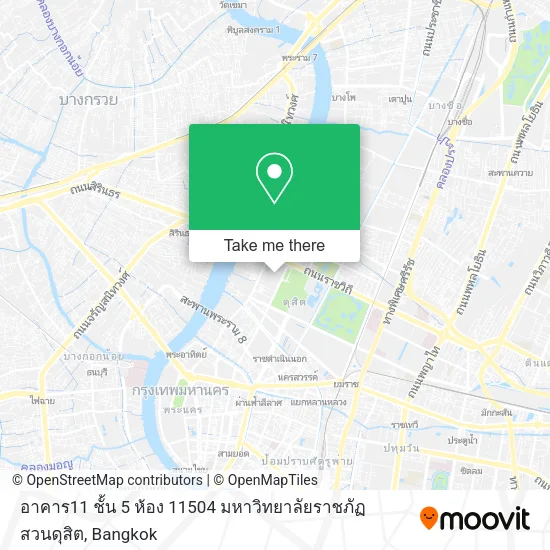 อาคาร11 ชั้น 5 ห้อง 11504 มหาวิทยาลัยราชภัฏสวนดุสิต map