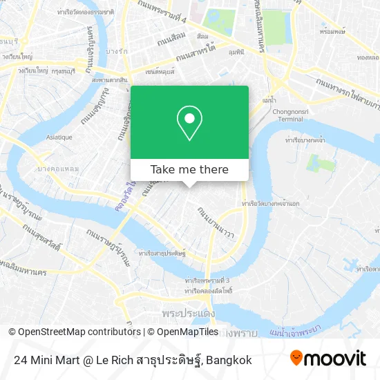 24 Mini Mart @ Le Rich สาธุประดิษฐ์ map