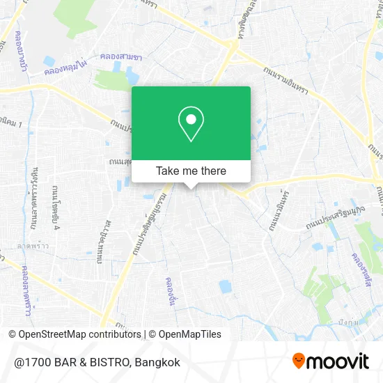 @1700 BAR & BISTRO map
