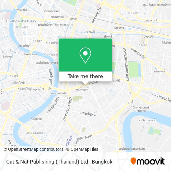 Cat & Nat Publishing (Thailand) Ltd. map