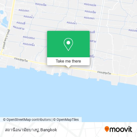 สถานีอนามัยบางปู map