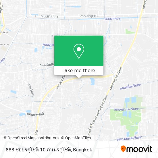 888 ซอยจตุโชติ 10 ถนนจตุโชติ map