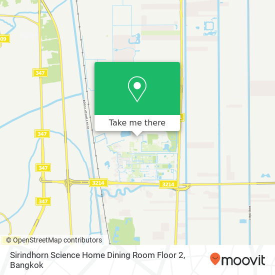 Sirindhorn Science Home Dining Room Floor 2 map