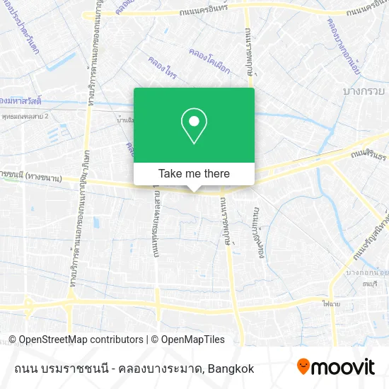 ถนน บรมราชชนนี - คลองบางระมาด map