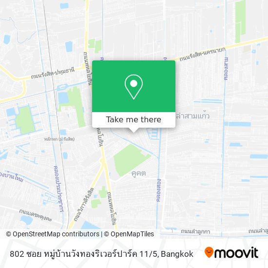 802 ซอย หมู่บ้านวังทองริเวอร์ปาร์ค 11 / 5 map