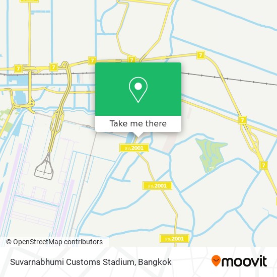 Suvarnabhumi Customs Stadium map