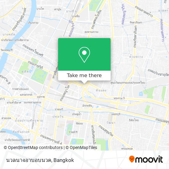 นวลนางอาบอบนวด map