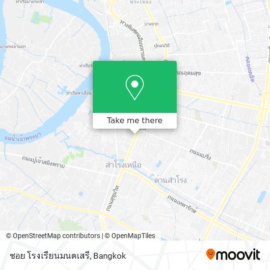 ซอย โรงเรียนมนตเสรี map