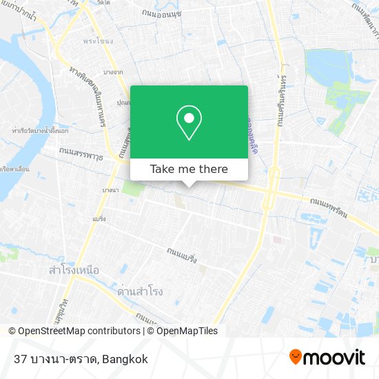 37 บางนา-ตราด map