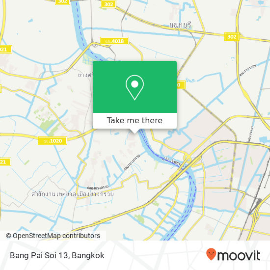 Bang Pai Soi 13 map