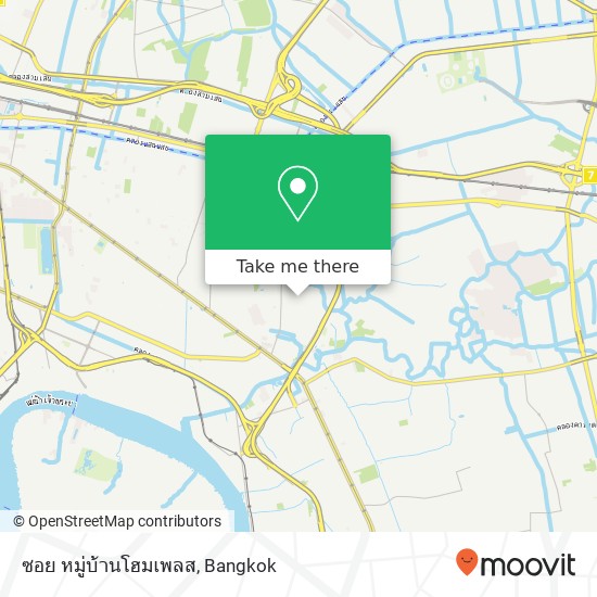 ซอย หมู่บ้านโฮมเพลส map