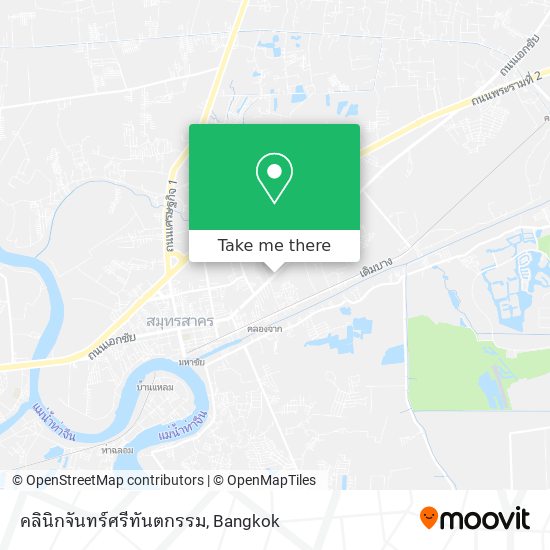 คลินิกจันทร์ศรีทันตกรรม map