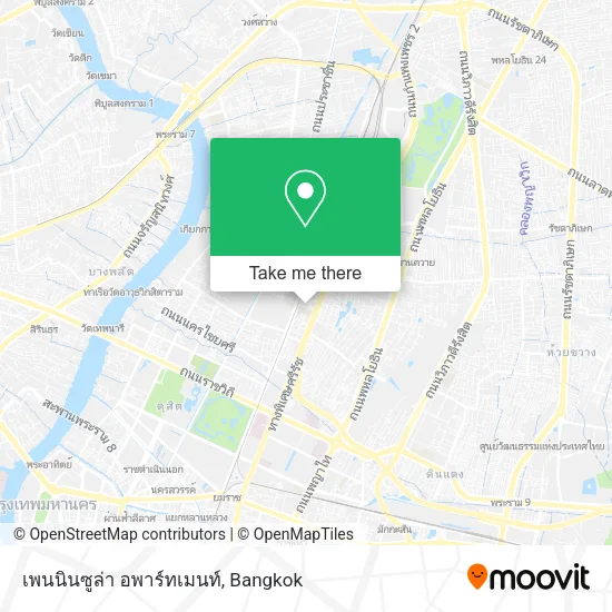 เพนนินซูล่า อพาร์ทเมนท์ map