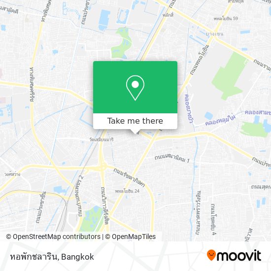 หอพักชลาริน map