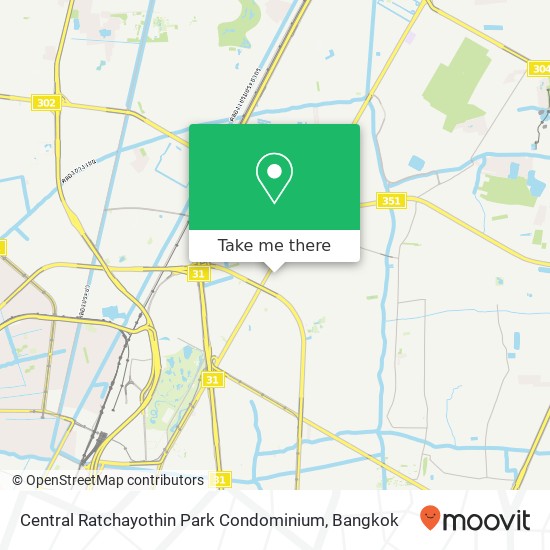 Central Ratchayothin Park Condominium map