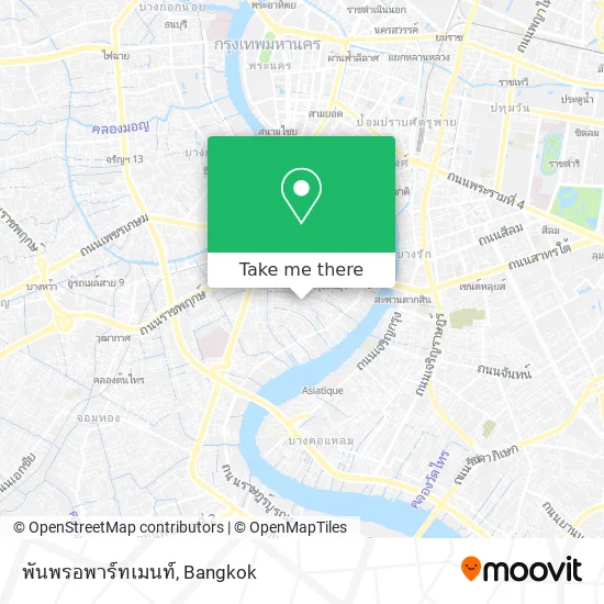 พันพรอพาร์ทเมนท์ map