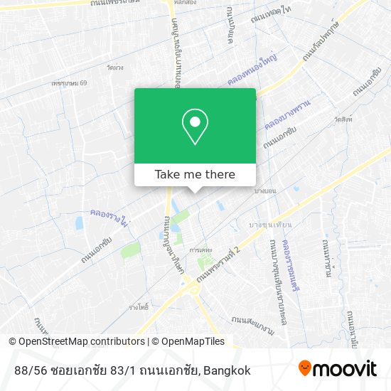 88/56 ซอยเอกชัย 83/1 ถนนเอกชัย map