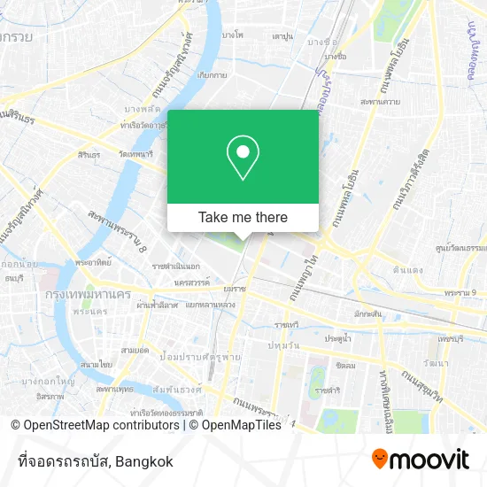 ที่จอดรถรถบัส map