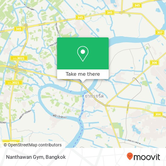 Nanthawan Gym map