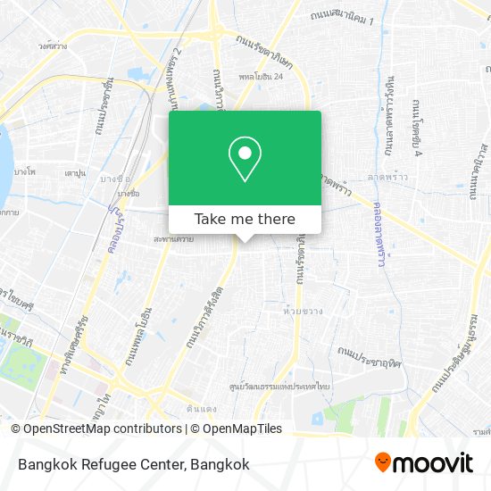 Bangkok Refugee Center map