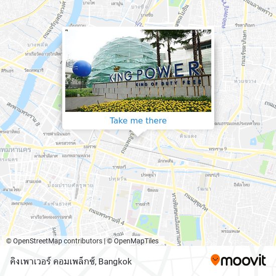 คิงเพาเวอร์ คอมเพล็กซ์ map